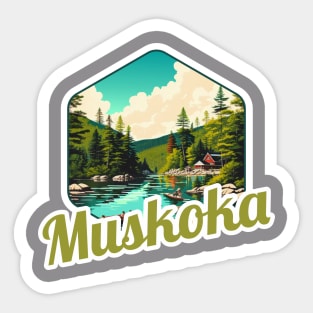 Muskoka, Canada Sticker